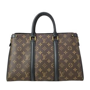 Louis Vuitton Soufflot Tote MM Monogram Tote Bag M44817